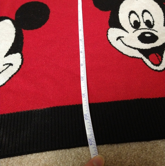 Vintage knit Mickey Sweater Disney - Picture 5 of 8
